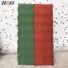 0.4 thickness Black red and many Colors choice with After-sale Service ceramic roof tile