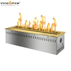 hot sale 24 inch luxury bio kamin fireplace bioethanol burner insert