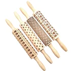 Professional Laser Embossing Wood Rolling Pin Factory With 30 Years Manufacturing Experiences