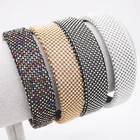 High Quality Luxury Women Headband Wedding Fashion Full Rhinestones Headbands Jewelled