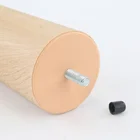 SGS Test Passed Modern Professional Factory Plastic removable wooden color furniture coffee table legs