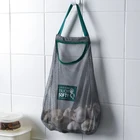 2020 New custom knitting bags polyester fruit and vegetable net bag storage organizer