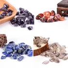 Natural Polishing Amethyst Quartz Crystals Gravel Tumbled Stones For Healing