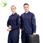 Custom wholesale design mechanical industry safety workwear engineering coverall working garage electrician clothes uniform