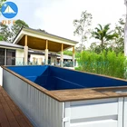 20ft Homothermal Shipping Container Swimming Pools for Sales