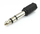 Stereo Bofan Hot Selling 6.35Mm Microphone Plug 6.35 Stereo Male Turn 3.5 Hole Adapter Connector