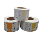 Custom Adhesive Printed Waterproof Food Containers Matte Laminated Labels Stickers Roll for Glass bottle