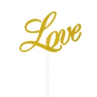 Wedding "LOVE" Personalized Wedding Decoration Happy Birthday Cake Topper