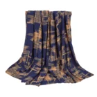 Apparel Textiles Cross Shaped Design Knit Fabric Polyester Rayon Knitted Fabric