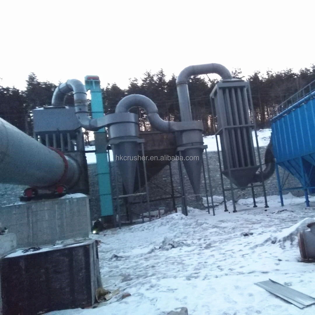 Rotary kiln for activated carbon