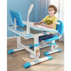 Furniture Children's Furniture Adjustable Children's Desk With Bookshelf