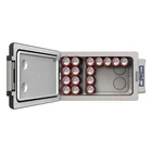 Hot sale mini 12V home car cool LED display car fridge refrigerator freezer
