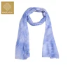High Quality Tie Dyed Long Style Cotton Voile Scarf Shawl Digital Printed Cotton Voile Scarf Hijab For Women