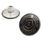 Button Popular Classic Nickel Jeans Button With High Quality Factory Low Price Custom Brand Name