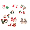 2019 European and American Christmas Elk Tree Snowman Deer Christmas Gift Christmas Series Earrings for Women