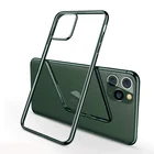 Official Colors Ultra Thin Soft TPU Electroplated Edge Case For iPhone 11