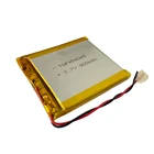 454045 3.7V smallest lipo 900 mAh thin Flat cell lithium ion rechargeable battery with U L, CB, KC, BSMI certificate