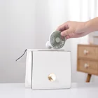 2020 new mini creative folding handheld fan USB to play games