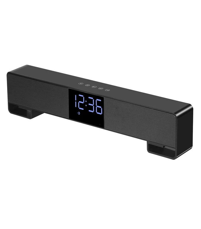 GAS-8010 Wireless Bluetooth Speaker Soundbar TV 10W Portable Mini Sound Box Music Loudspeaker Home theater Alarm AUX Radio FM - ANKUX.COM