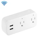 Wholesale Wireless Wifi Outlet Alexa US USB Smart Socket