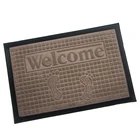 eco promotional gifts logo front floor door mat custom