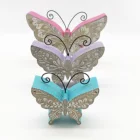 Butterfly Home New Style Garden Butterfly Sculpture Blue And Green Resin Butterfly Statues For Home Decoration