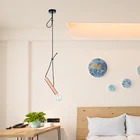 Lighting Pendant Lamp Contemporary Nordic Antique Light Bar Ceiling Fixtures Style Hanging Dine Room