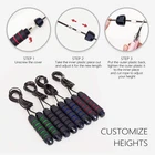 Wholesale Adjustable Oem Home 2 in 1 Jump Rope Sports Pvc Fitness Workout Improve Strength