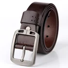 Factory best selling new style fashion leather belts for men genuine