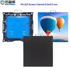 Outdoor IP65 Structure 5000nits Brightness P4 LED Display Screen Wall Modular Panel 128x128 Pixels