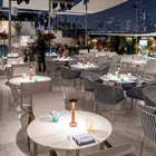 Portable restaurant wireless led rechargeable cordless table lamp hotel