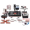 Rubysub 12 in 1 Combo Heat press Machine Sublimation Printer 2D Heat Transfer Machine for T-shirt/Cap/Mug/Shoe/Plate