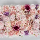 China Cheap Wedding Decoration Artificial Flower Wall