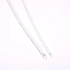 Customized Design 7.0KV 3mm Silicone Glass Fiber Sleeve White for Cable Wire