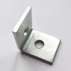 Customized Galvanized Metal Stainless Steel Angle Corner Bracket for Furniture