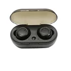 Sweatproof Mini TWS Sport True Wireless Earbuds Bluetooth Earphones V5.0 with Mic for IPhone X and Samsung