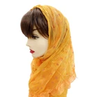 Hijabs Scarfs 2018 Fashion Design Cheap Cotton Linen Women Hijab Muslim Solid Colors Crinkle Scarf Hijab