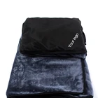 Wholesale Airplane Personalized Soft Fleece Travel Blanket In Pouch
