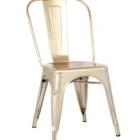 Furniture Chair Industrial Rose Gold Free Sample Industrial Metal Frame Home Furniture General Use And Dining Chair