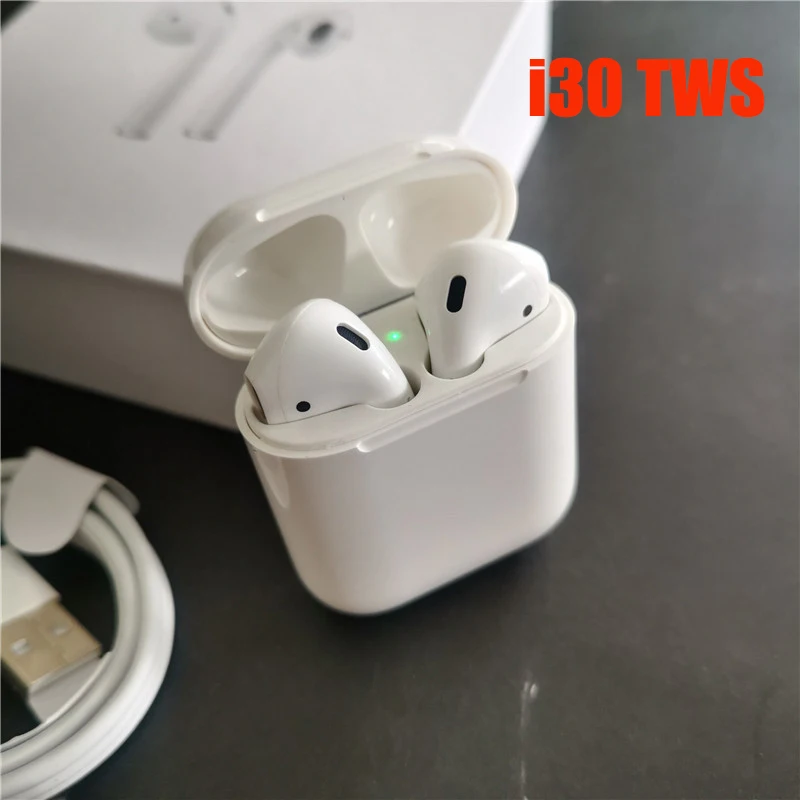 i30 TWS Pop up 1-1 Separate use Wireless Earphone 6D Super Bass Bluetooth 5.0 Earphones i30TWS Earbuds PK i20 i10 i12 - ANKUX.COM