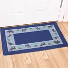 Chinese factory supply fresh handmade rug woven cotton carpet home decoration bedroom living room machine washable mat