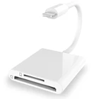 SD Card Camera Reader for iPhone iPod, OTG Adapter, Trail Game Camera Card Viewer Reader for iPhone,