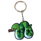 China suppliers and manufacturer of cartoon plastic keychain Promotion gifts plastic type soft pvc bear key ring