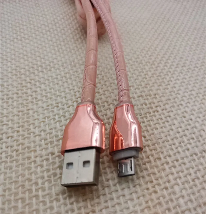 Hottest 100cm micro usb serial v8 round charger cable for samsung - ANKUX.COM