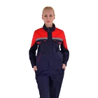 Blue work wear jacket or pants workwear overall uniform worker clothes