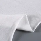Gold supplier cheap wholesale super soft white knitted jersey shirt fabric 100% cotton