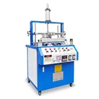Pneumatic Manual 3 Sides Plastic Blister Edge Folding Machine for cosmetic packing