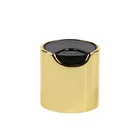 Aluminum Plastic Cap Plastic Caps 24/410 28/410 High Quality Aluminum Plastic Press Cap Gold Disc Top Cap