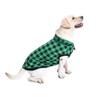 New Pet Apparel Fashion Colorful British Plaid Dog Clothes, Pet Hooded Coat Clothing