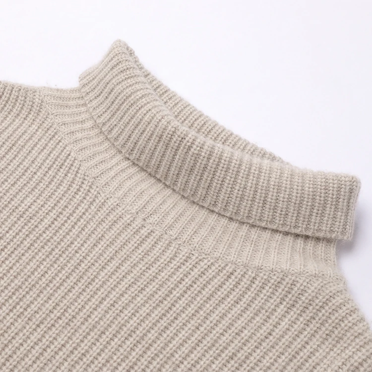 sweater women cashmere turtle neck casual style pullover knit